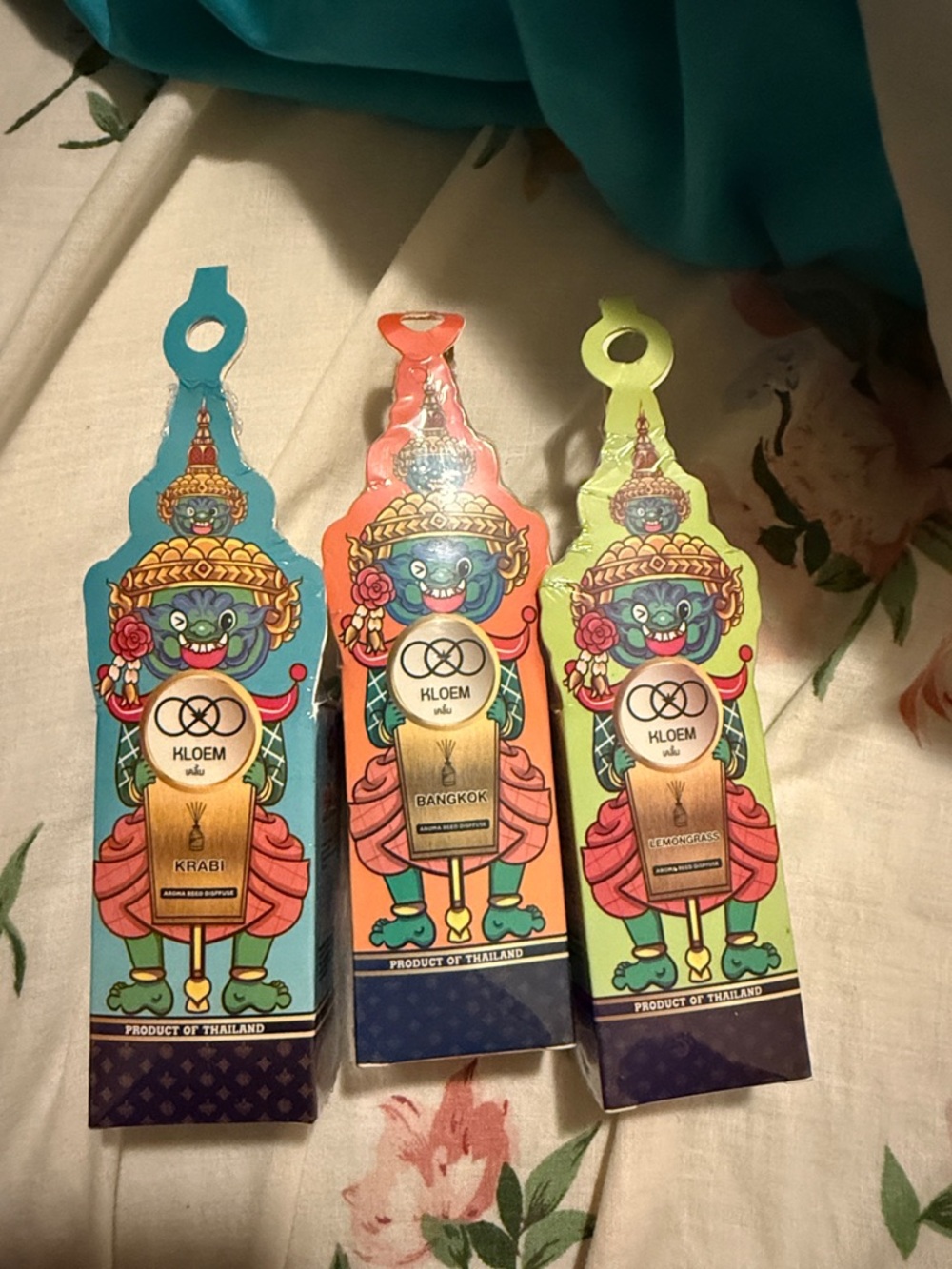 Kloem Thai Scented diffuser- Assorted Scents